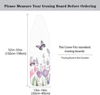 Butterfly Leaves Ironing Board Cover and Pad，Non Stick Resist Scorching and - Image 5