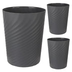 UUJOLY Plastic Small Trash Can Wastebasket, Garbage Container Basket by UUJOLY