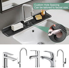 24 Inch Faucet Mat for Kitchen Sink Silicone Folding Faucet Mat for Bathroom - Image 8