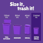 FORID Small Bathroom Trash Bags - Image 2