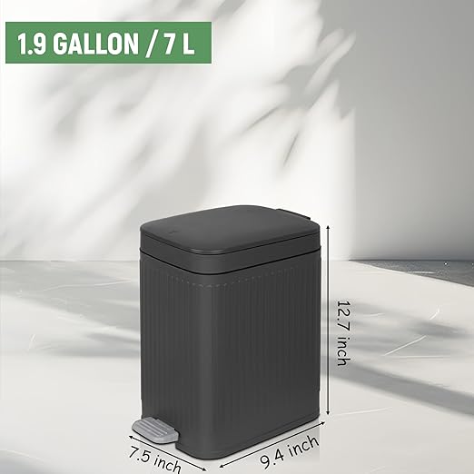 rejomiik Small Bathroom Trash Can - Image 7