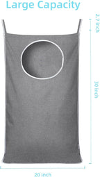 KEEPJOY Hanging Laundry Hamper Bag - Image 2