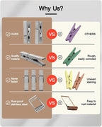 Mini Clothes Pins Wooden Colored Small Clothespins - Image 2