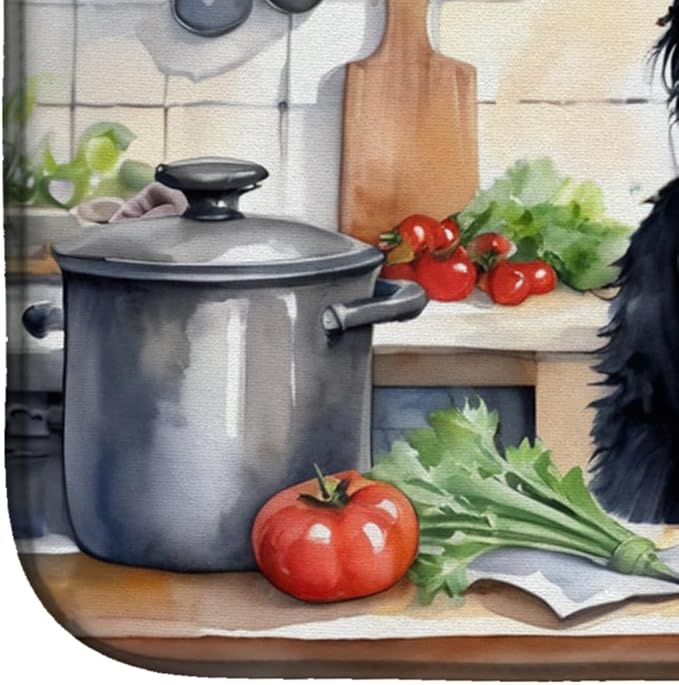 Caroline's Treasures DAC6323DDM Scottish Terrier The Chef Dish Drying Mat - Image 4
