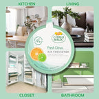Citrus Magic Odor Absorbing Solid Air Freshener, Fresh Citrus - Image 4