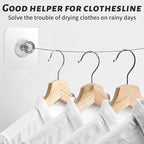 Ceiling Hooks, Practical Wall Hanging Auxiliary Hook, Stainless Steel, - Image 4