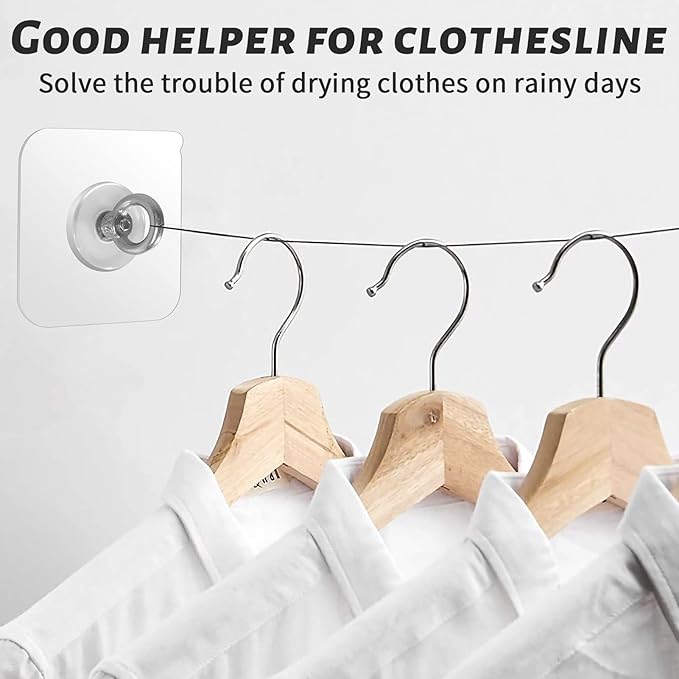 Ceiling Hooks, Practical Wall Hanging Auxiliary Hook, Stainless Steel, - Image 4