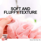 Loofah Sponge Bath Sponge for Women Men 4 Pack - Image 3