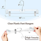 HOUSE DAY Clear Pants Hangers - Image 9