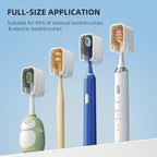 Travel Toothbrush Head Cover 2PCS, Electric Toothbrush Covers Caps, Ventilated - Image 3