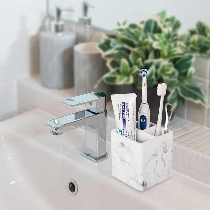 Diatomite Toothbrush Holders for Bathrooms, Electric Toothbrush and Toothpaste - Image 2