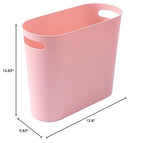 rejomiik Small Trash Can, 3.5 Gallon Slim Garbage Can Plastic Waste Basket - Image 7