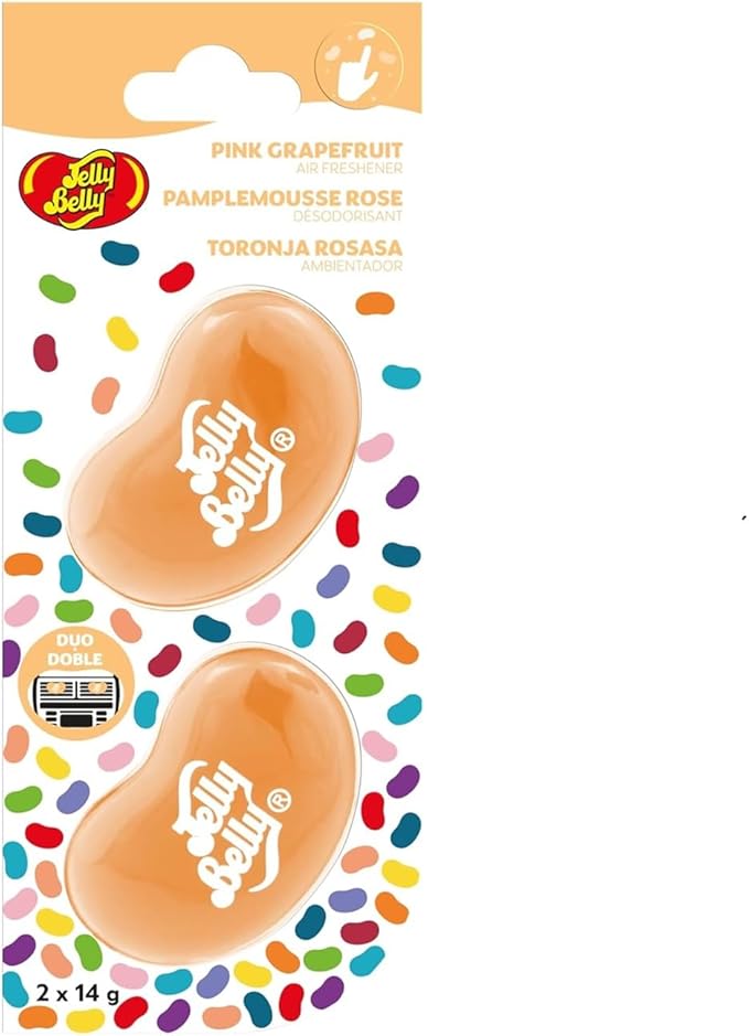 Jelly Belly Car Vent Air Freshener Pack w/2 Vent Clips by JellyBelly
