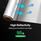 VIVOSUN Highly Reflective Mylar Film Roll 4FT x 100FT - Image 4