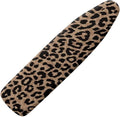 Brown Leopard Print Ironing Board Cover and Pad Soft Cover by Darisoco