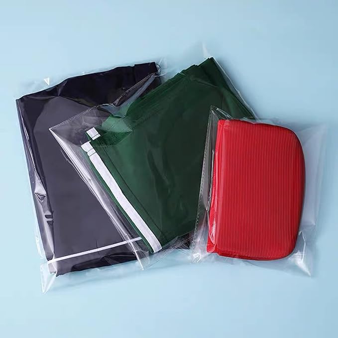 Self Sealing Cellophane Bags Self Adhesive, 8x11 Inch 100 Pcs Clear Resealable - Image 6