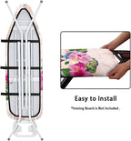 GLENLCWE Blue Hummingbird Hibiscus Music Note Ironing Board Cover Full Size - Image 4