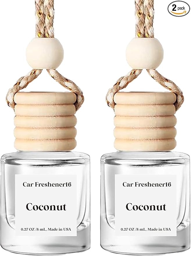 HoogaLife Car Air Freshener Diffuser 2 Pack Hanging Air Freshener Diffuser by HoogaLife