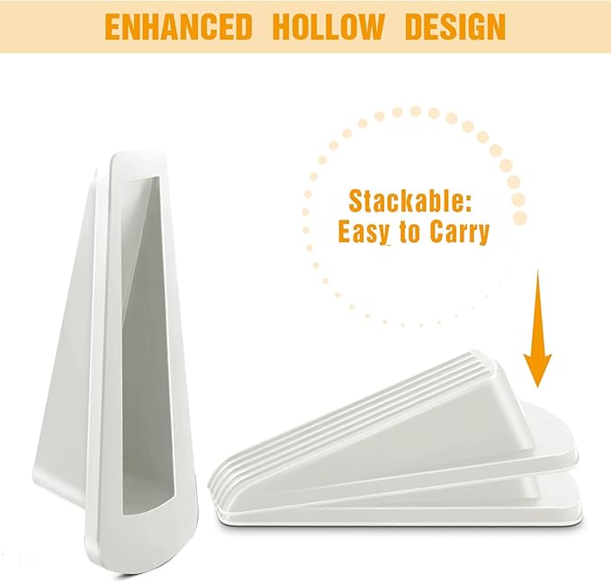 Crosize 3 Pack Rubber Door Stoppers - Image 5