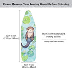 Cute Otter Ironing Board Covers Heavy-Duty Fabric Non Slip Padded Ironing Board - Image 5