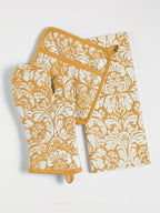 DII Cotton Dish Towel Set Damask Print - Image 9
