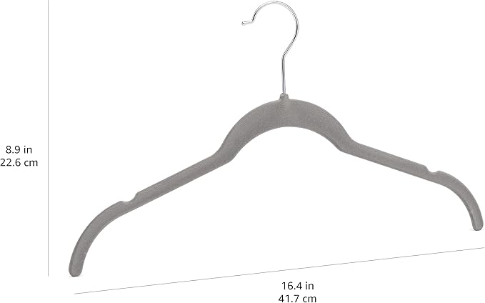 Amazon Basics Slim, Non-Slip Shirt Clothes Hangers - Image 6