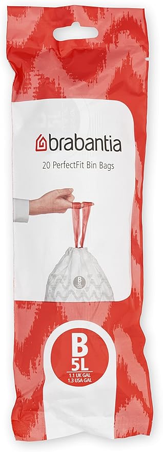 Brabantia PerfectFit Trash Bags Thick Plastic Trash Can Liners - Image 2