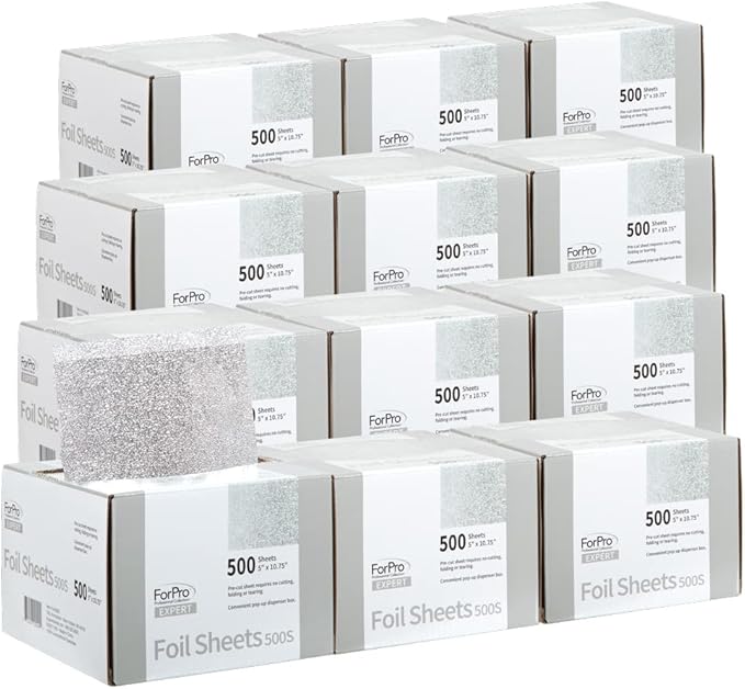 ForPro Professional Collection Expert Embossed Foil Sheets 500S, Pop-Up Foil by ForProProfessionalCollection