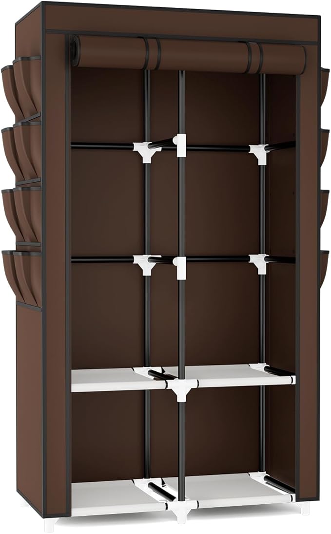 Portable Closet for Hanging Clothes, Portable Wardrobe Closet - Image 8