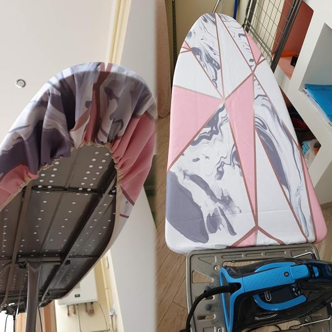 Ironing Board Cover and Pad Extra Thick Padding 19 X 50 Inch Fits Large and - Image 5
