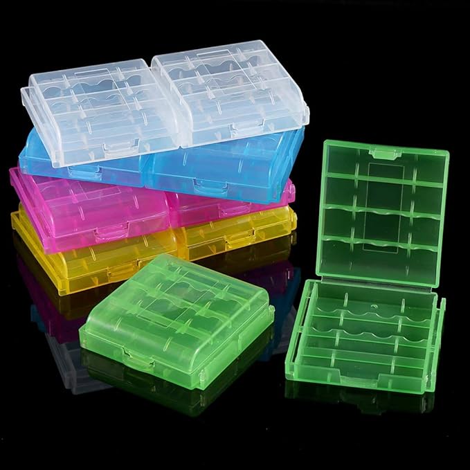 Joyzan Battery Storage Case, Batteries Holder Box 4 AA 5 AAA Capacity Cell - Image 6