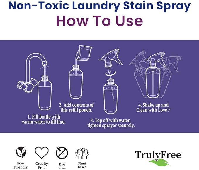 Truly Free Laundry Stain Remover Spray - Image 6