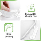 10 Pack Borosilicate Glass Meal Prep Containers - Image 3