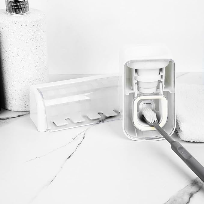 5 Slots Wall Mount Toothbrush Holder - Image 3