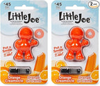 Little Joe 96414 Orange Creamsicle Scent Car Air Freshener Clip Provides by StonerCarCare