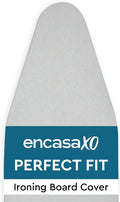 Encasa XO Ironing Board Cover and Pad 54"x15" - 4mm Felt & 2mm Foam Metallized by EncasaXO