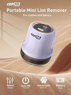 COPPA Lint Remover, LR-MINI USB Rechargeable Lint Removal 6 Blades & 3 Speed - Image 2
