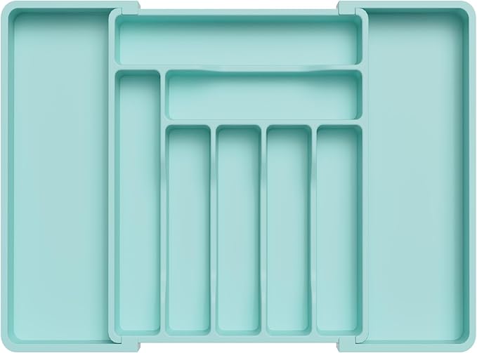 Lifewit Utensil Organizer for Kitchen Drawer, Expandable Cooking Silverware Tray by Lifewit