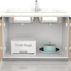 Large Trash Bag Holder Dispenser, Metal Garbage Bag Dispenser Roll Holder - Image 7