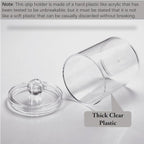 WEISHI 4 Pack Qtip Holder Dispenser - Image 8