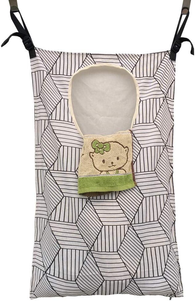 HDHYK Adjustable Space Saving Door Hanging Laundry Hamper by Unknown