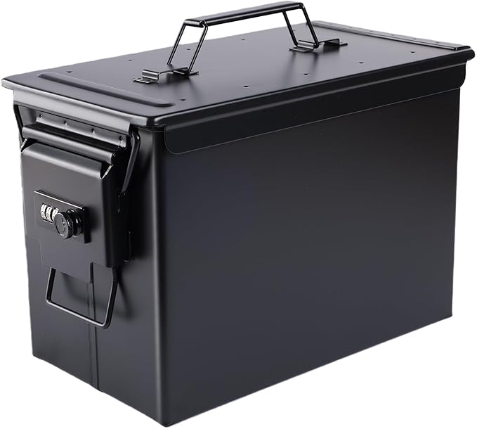 Ammo Can&Ammo Box, Fireproof & Waterproof Metal Storage Box by Unknown
