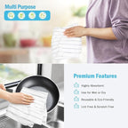 AIDEA Kitchen Towels-8PK, Super Soft and Absorbent Drying Towels - Image 6