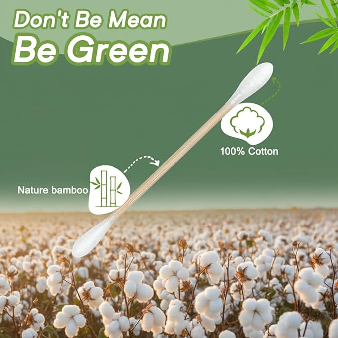 Bamboo Cotton Swabs - Image 3
