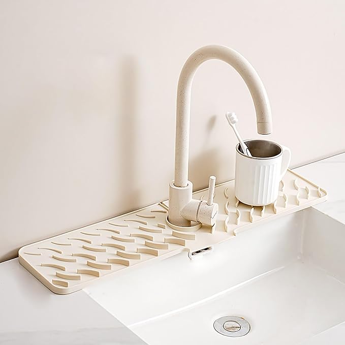 Silicone Faucet Splash-Proof pad, Universal Faucet Cover, Suitable by Unknown
