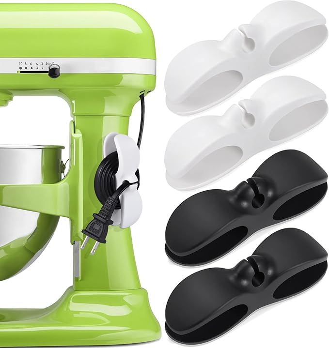 Cord Organizer for Appliances, Cord Holder Cord Wrapper for Appliances Stick on by SisBroo