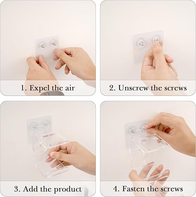 Electric Toothbrush Holder Wall Mounted, Electric Toothbrush Cord Organizer - Image 4