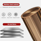Antique Brass Bathroom Trash can - Image 4