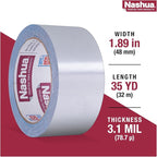 Nashua 361-11 Foil Tape for Waterproofing Repair, 11 mil Thick, 10 m Length - Image 3