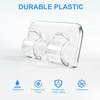 Hooks for Outdoor String Lights Clips: 26Pcs Heavy Duty Light Hook - Image 2